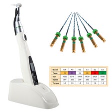 Dental LED Cordless Endo Motor 16:1 Contra Angle Treatment / Niti Files 25MM E3