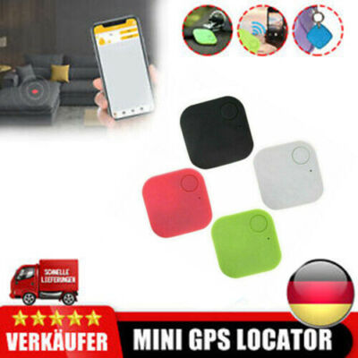 4X Mini GPS Tracker Bluetooth 5.0 fahrrad Auto Kinder Hunde Echtzeit-Tracking