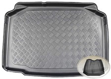 Z459614 Gerippte Kofferraumwanne + Klett-Netz für Skoda Kamiq Monte Carlo Steilh