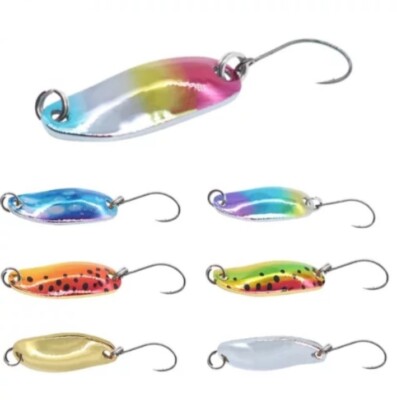 Trout Spoon Forellenblinker Spinner Blinker Angelköder Löffelblinker Köder 2,5 g