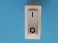Wipp-Schalter Ausschalter Mit WippenpräGung 0-1 125°C, 250V/16A