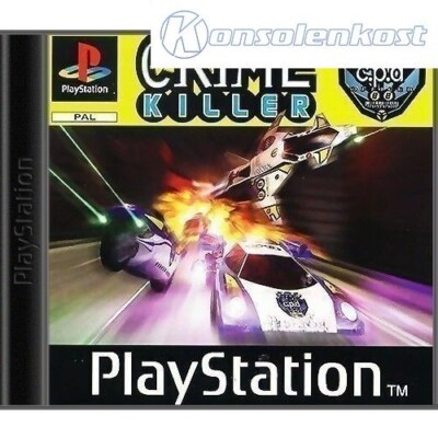 PS1 / Sony Playstation 1 - Crime Killer CD mit Anl.