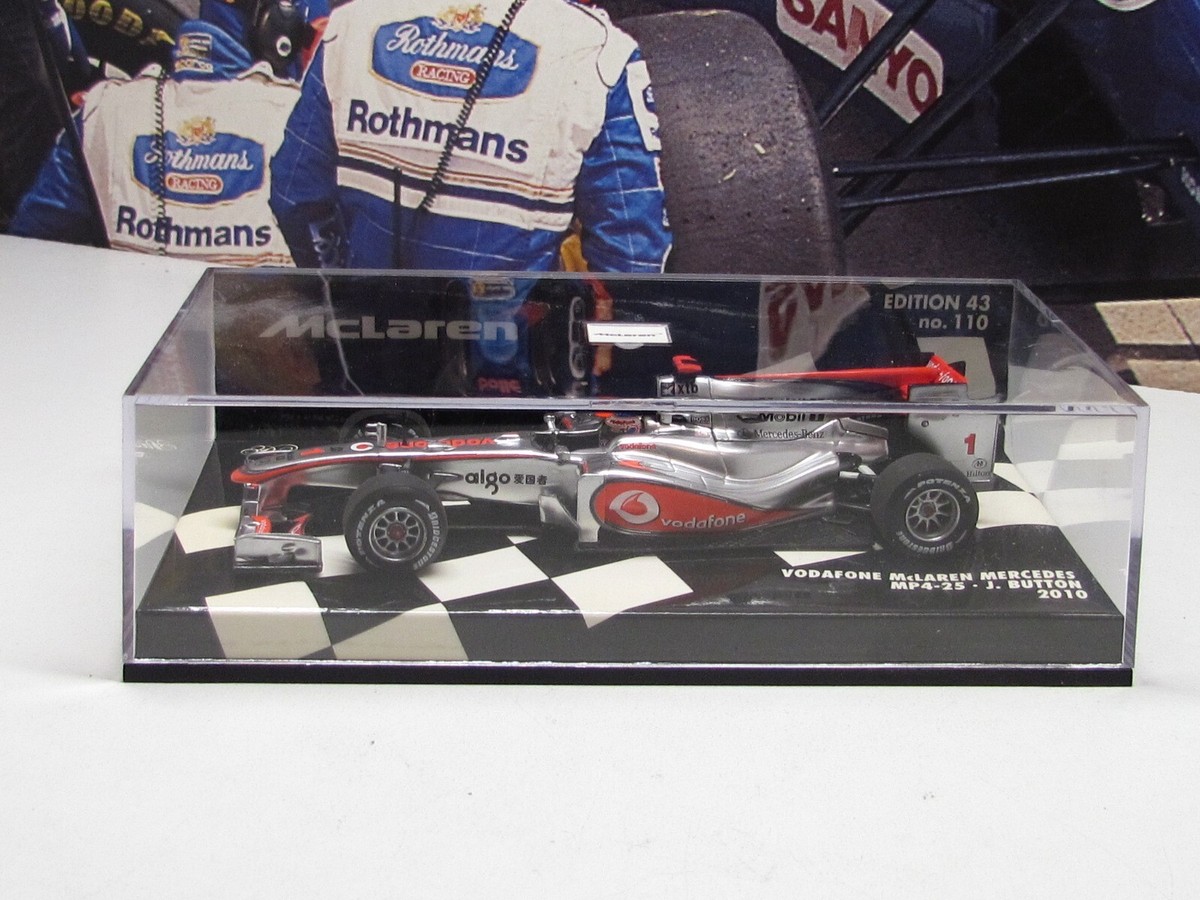 MINICHAMPS /F1 2010 McLAREN MP4-25 - JENSON BUTTON - 1/43