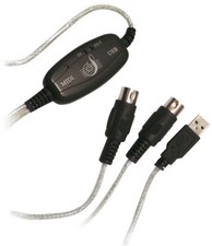 LogiLink UA0037 Adapter Konverter USB to Midi...