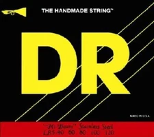 DR - Hi-Beam - Stainless Steel - Lite - 5 String Bass Guitar Strings - 40-120 -