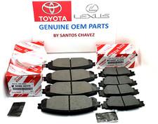 2011-2020 Toyota Sienna Front & Rear Brake Pad Set GENUINE OEM PART