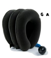 1 Adjustable Air Inflatable Cervical Collar Neck Brace Support Traction Device