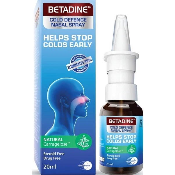Betadine cold defence nasal spray deals