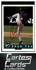 Chad Fox 1992 Classic Draft Picks #100 Cincinnati Reds TTM/IP Signed Autographed