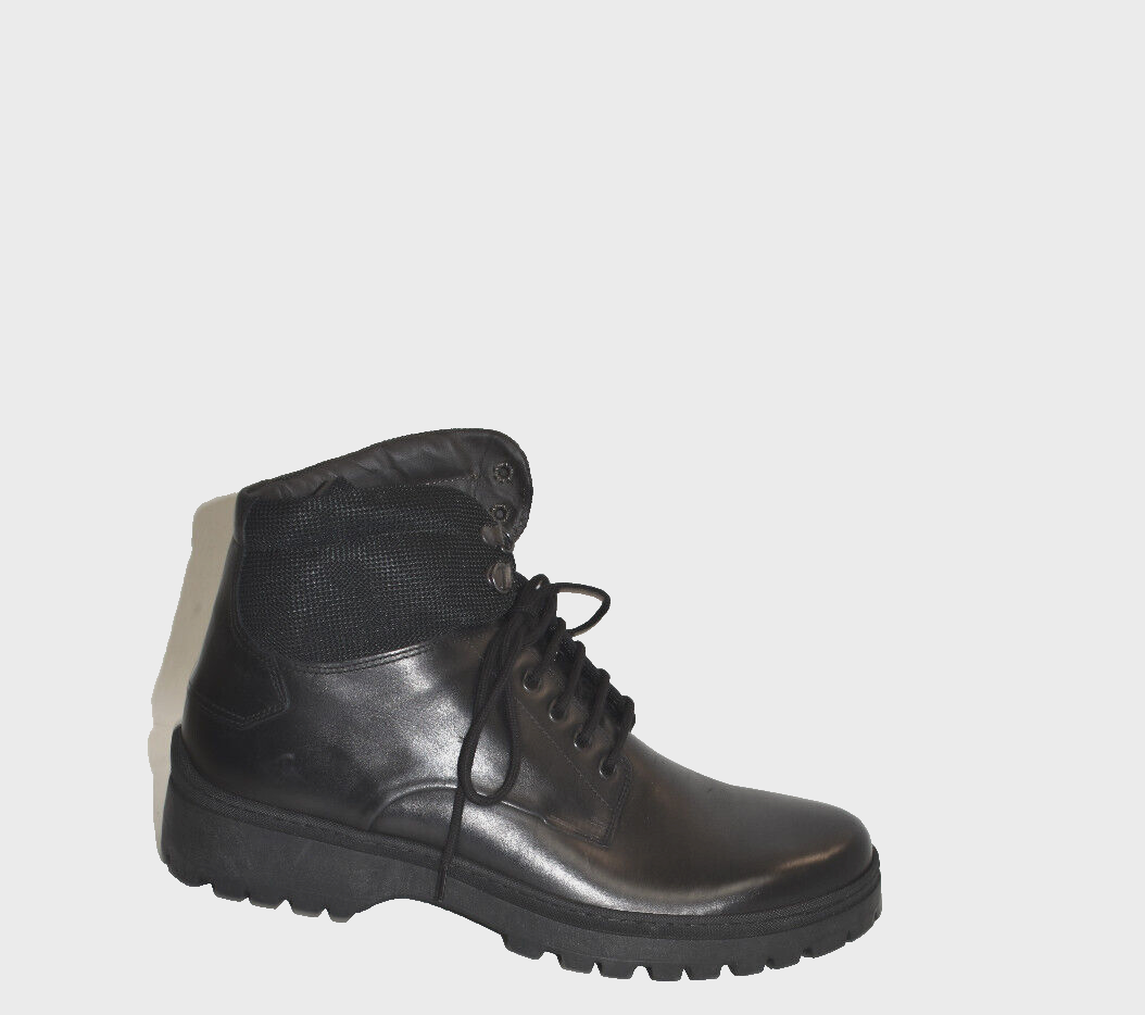 SAOLA Nuovo! Stivali derby Bruno Magli Val in pelle taglia 11 5 M neri DD336A