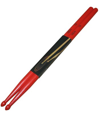 1 PAAR DRUMSTICKS   SCHLAGZEUGSTÖCKE   5B   ^^^ ROT ^^^   TROMMELSTÖCKE  MSA