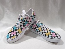 Vans Doheny Butterfly Checkerboard Multicolor Women's Skate Shoes-Size 8/8.5 NWB