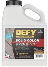 DEFY Solid Wood Stain Light Walnut gal