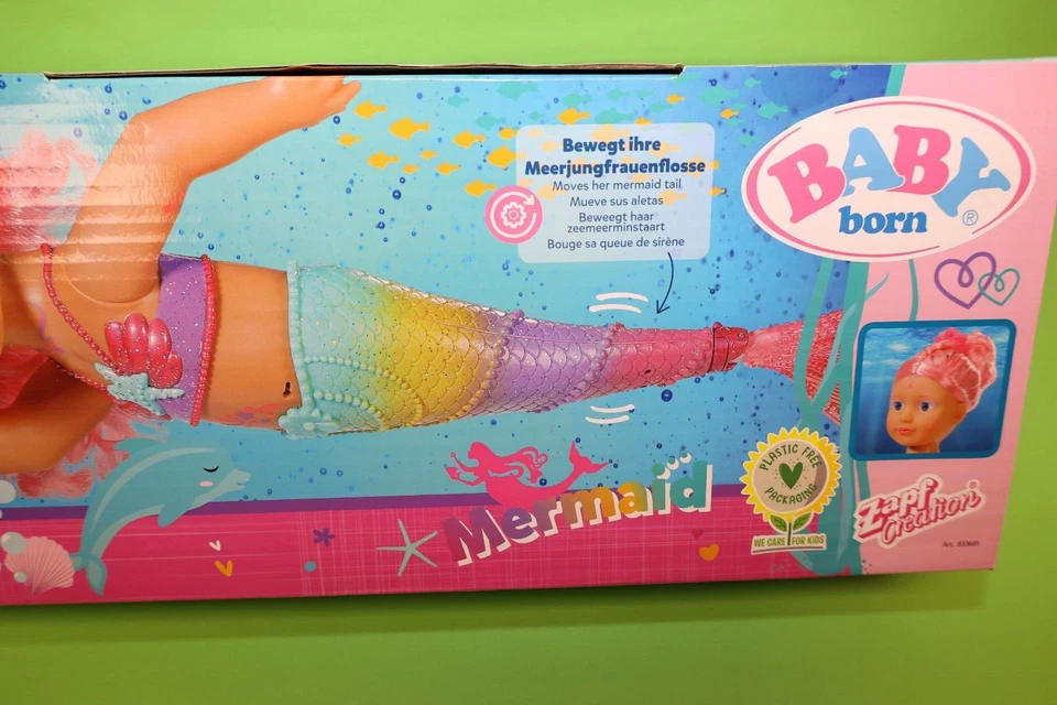 Zapf Creation BABY born Little Puppe Mermaid 46 cm - Bild 3 von 3