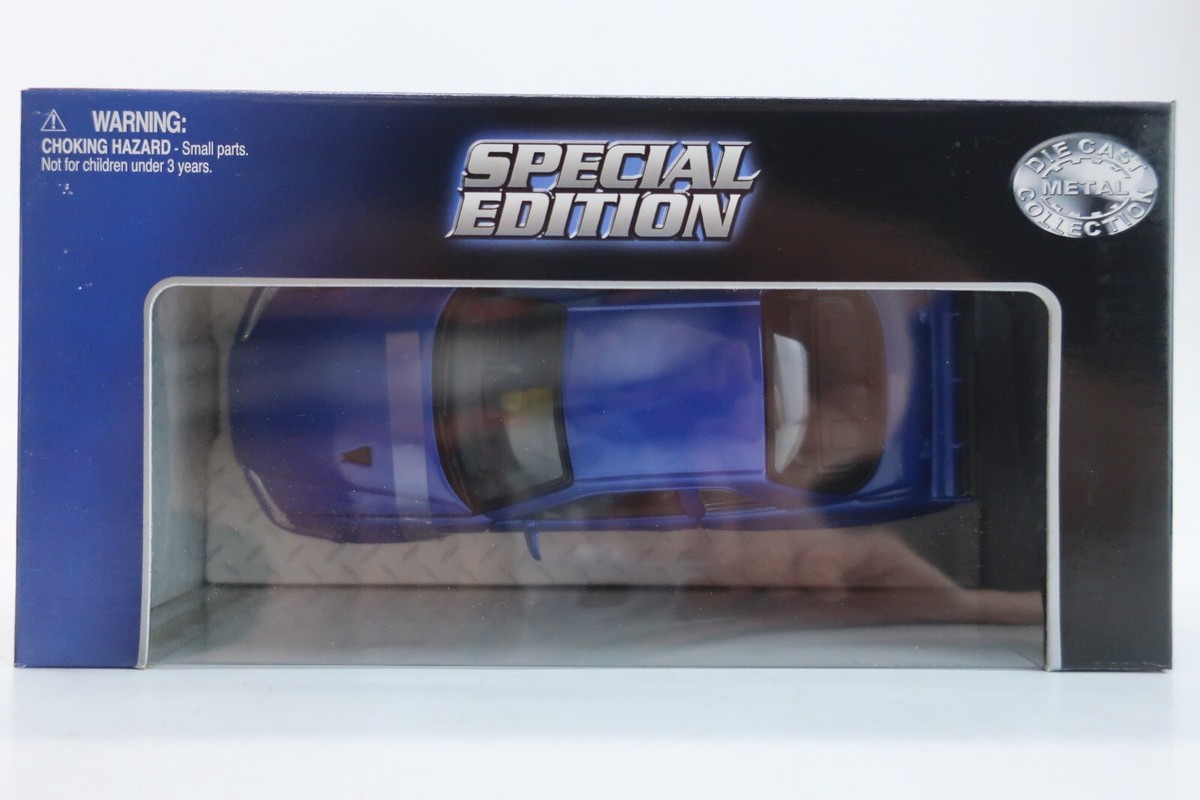 Maisto Special Edition 1:24 Diecast Blue Nissan Skyline R34 GT-R