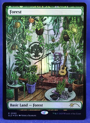 MTG　Secret Lair　森　Foil　4枚 Magic: The Gathering TCG - Secret Lair - Pictures of the