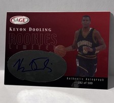 2000 Sage - Rookie Limited Autographs Keyon Dooling #R10 /500 (AU, RC)