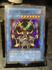 garma sword & garma sword oath yugioh cards (near mint, holofoil, secret rare)