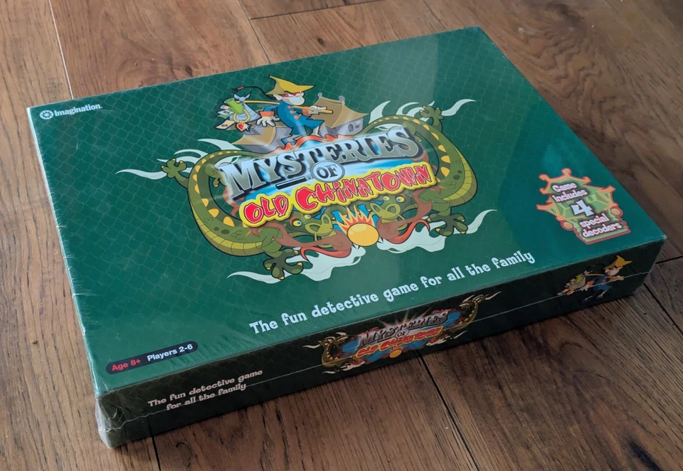 Mysteries Of Old Chinatown Board Game - Imagination (2010) Brand New & Sealed - Image 3 of 4