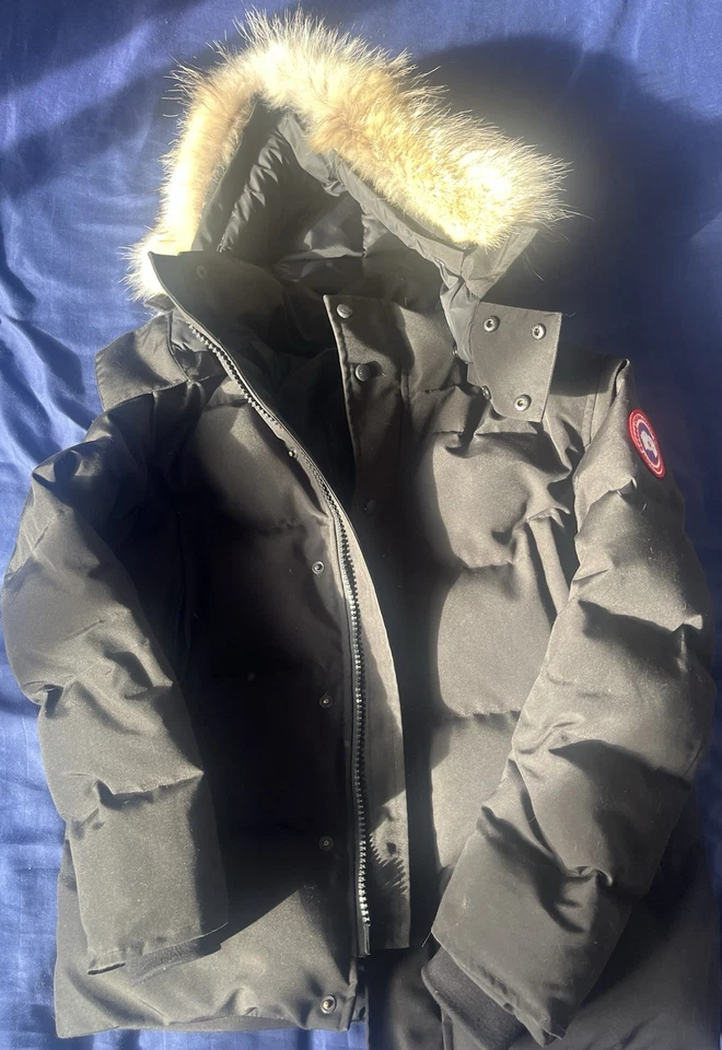 Canada Goose Wyndham Parka Arctic Program Black Hooded Down Jacket Men’s M, photo 1 of 5