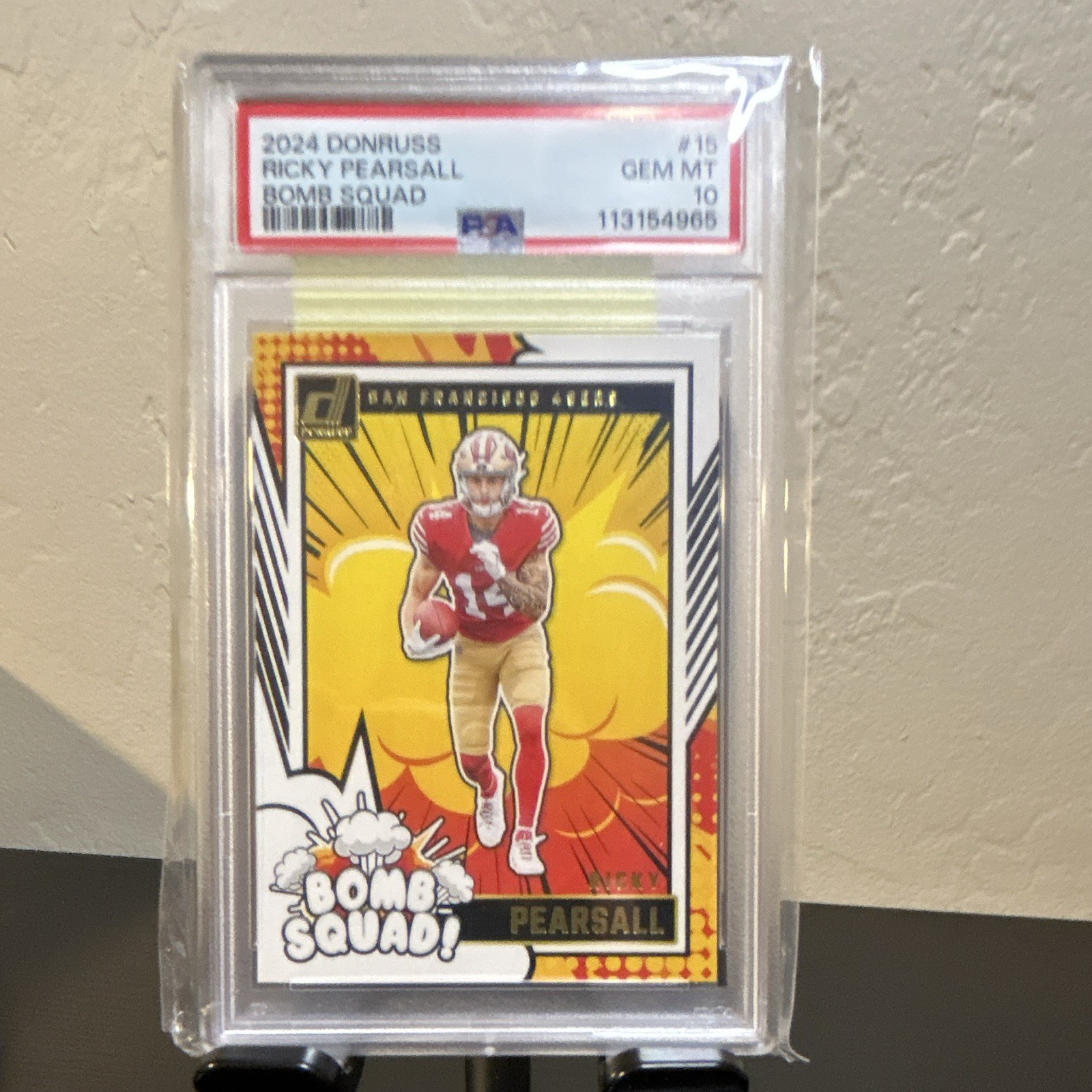 Ricky Pearsall Panini Donruss Bomb Squad #15 Base