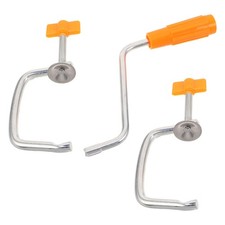 1 Set Pasta Maker Crank Handle and Clamp, Metal Bench Clamp Replacement for