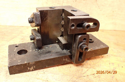 SMALL ANGLE PLATE WORK HOLDING FIXTURE MACHINIST TOOLING