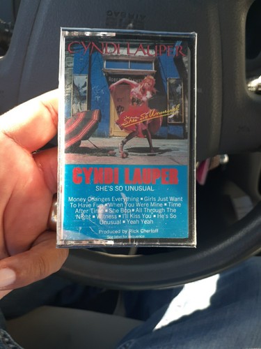 Cyndi Lauper – She's So Unusual ; CASSETTE TAPE, FACTORY SEALED
