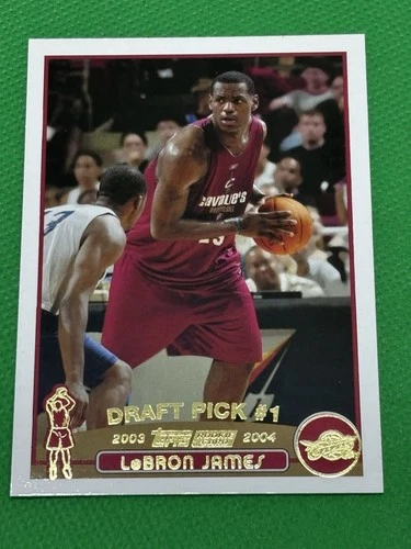 2003-04 Topps LeBron James Factory Rookie RC #221 Cavaliers