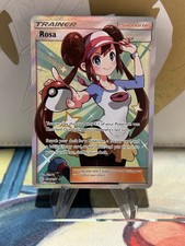 Rosa 236/236 Pokemon Cosmic Eclipse Sun & Moon Full Art Ultra Rare Card NM on eBay