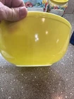 Vtg #404 Pyrex 10 1/4" Nesting Mixing Bowl Primary Yellow 4 Qt Ovenware USA