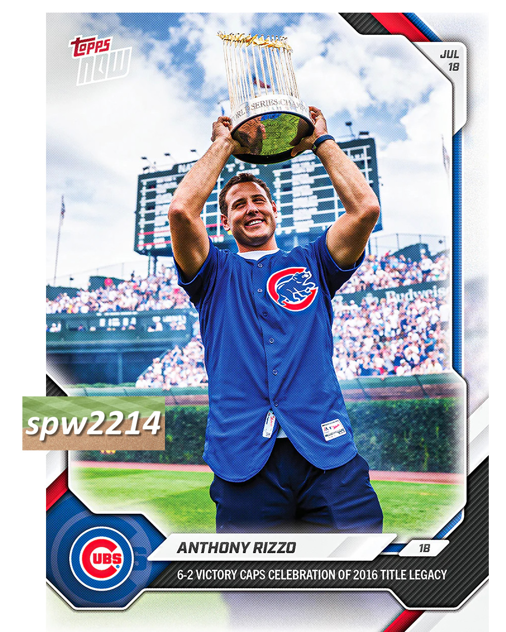 Anthony Rizzo 2026 Topps Now #465 - Presale