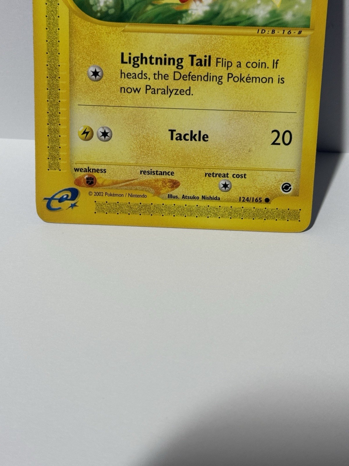 Expedition E-Reader Pikachu 124/165 Pokemon TCG