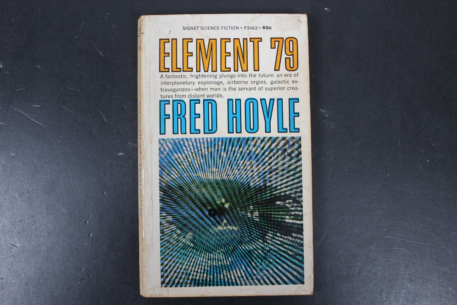 Element 79 Fred Hoyle 1968 First Printing Signet Science Fiction Paperback PB SF