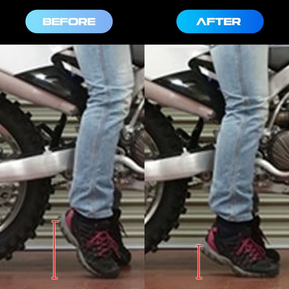 1.5in 40mm For Yamaha YZ250F YZ450F 2006-2023 Lowering Link Kit Billet Aluminum - Imagem 3 de 4