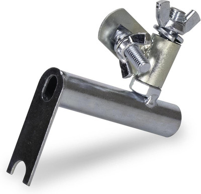 Funny Trowel Handle Adapter, All-Angle Swivel Bracket Style, Turns Concrete Fini