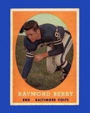 1958 Topps Set-Break #120 Raymond Berry EX-EXMINT *GMCARDS*