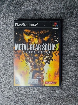 Metal Gear Solid 3: Snake Eater (Sony PlayStation 2) Complete Tested & Working!