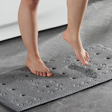 Bathtub Mat Non Slip: Soft Safety Foam Bath Mat for Tub Suitable for Families