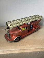 TIPPCO camion de pompiers échelle jouet ancien tôle. 1938.