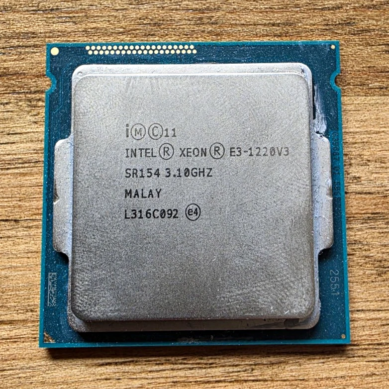 Intel Computer Intel Xeon E3-1220 V3 Processor Model Processors