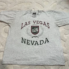 Vintage Las Vegas Nevada Gamble Gambling Shirt 1993 Size XL Screen Stars Best