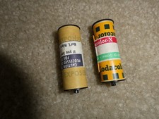 Lot of 2 Vintage 1970s Unused Kodak Kodacolor-X Film Rolls
