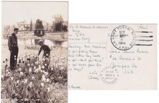 WW2 Postcard U.S Army 75th STA Hospital Hawaii 1944 APO 960 to Bradford PA