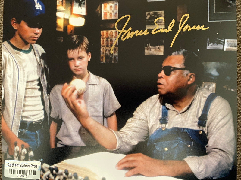 James Earl Jones Signed Autograph 8x10 Photo THE SANDLOT STAR WARS w/COA