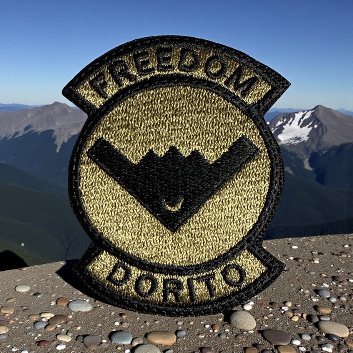 E*a様 #FR2 Earth Logo Embroidery Nylon Pa Earth Embroidery Design | EmbroideryDesigns.com