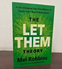 The Let Them Theory By Mel Robbins, Paperback..... A Life-changing Tool Book USA