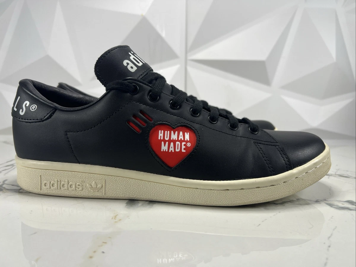 靴 adidas Stan Smith Human Made Black adidas Human Made x Stan Smith Black for Sale | Authenticity