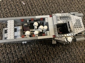 LEGO Star Wars First Order Transporter 75103 - Stormtroopers, Flametrooper- Used