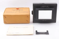 w/ Compensator [N MINT] Horseman 4x5 Groundglass Springback Film Holder Fr JAPAN